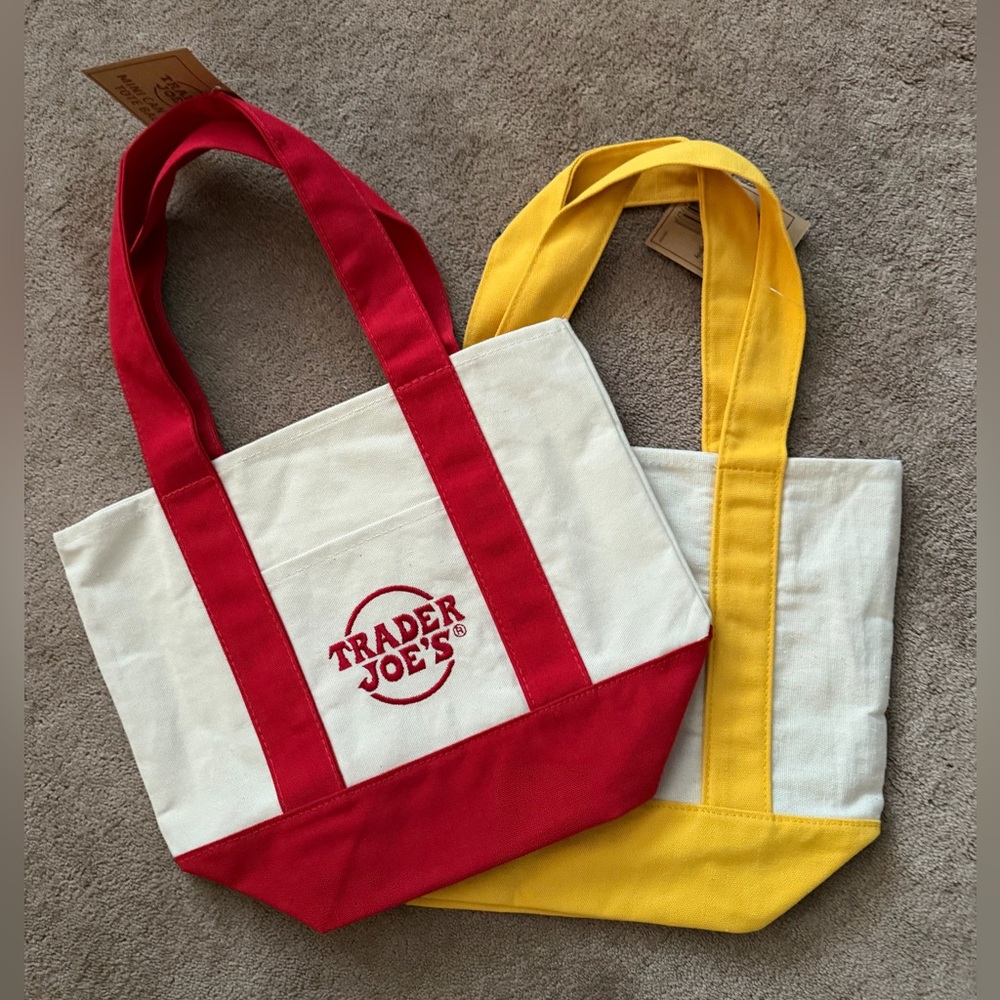 Trader Joe’s Red or Yellow Tote Bag